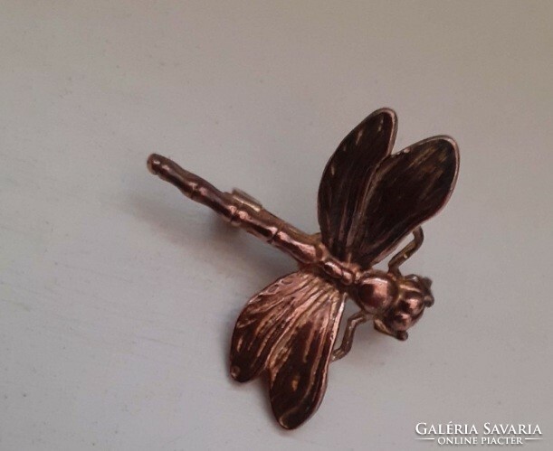 Old dragonfly brooch in good condition