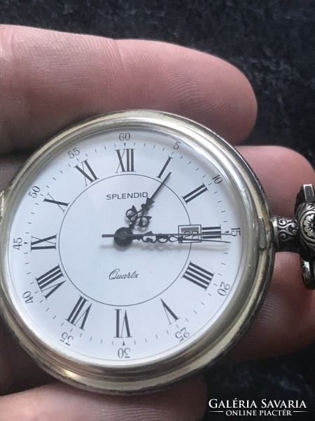 Silver pocket watch for sale in working condition