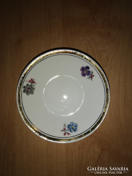 Floral pattern | Set of 4 hólloház porcelain coffee cups | 6.8*4 cm