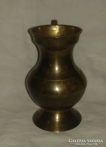 Antique copper vase/jug with handles