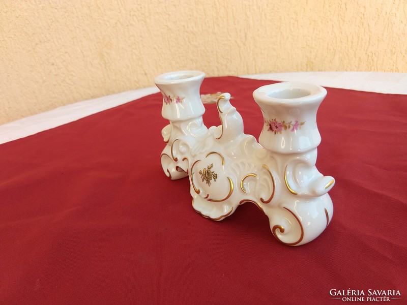 Two-prong wallendorf candle holder,,17x10 cm,,perfect..