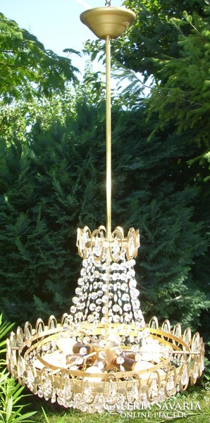 Crystal chandelier 6-burner crystal chandelier