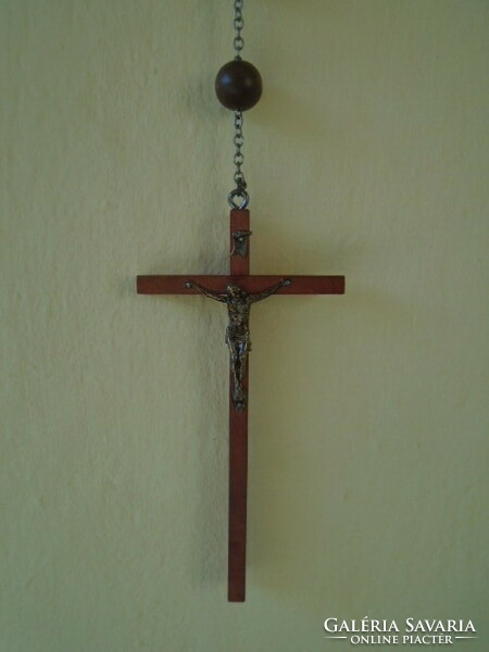 Huge rosary 126 cm in total length for room or altar