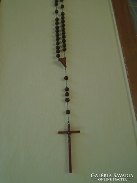 Huge rosary 126 cm in total length for room or altar