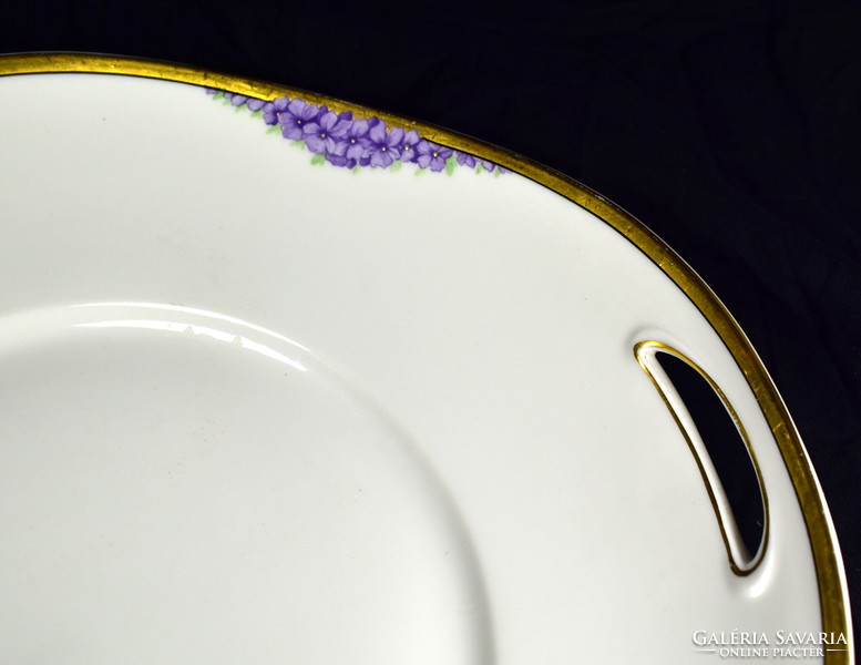 Art Nouveau German porcelain serving bowl