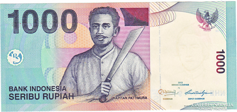 Indonesia 1000 rupiah 2013 unc