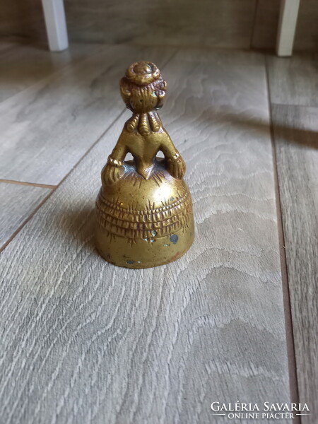 Unique antique copper bell (10x6 cm)
