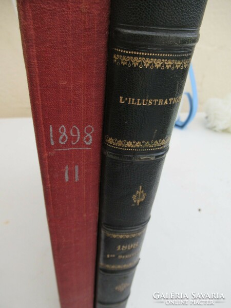 L'Illustration - 1898 Francia művészeti és társasági magazin teljes évfolyam.Benne Sisi halálával.