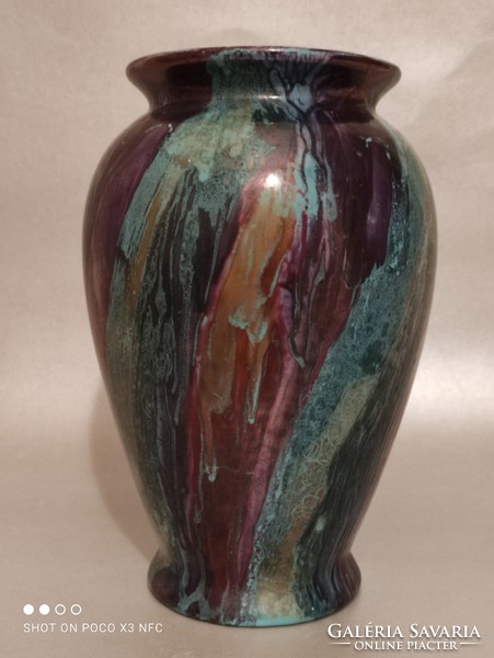 Mid Century Scheurich kerámia jelzett váza