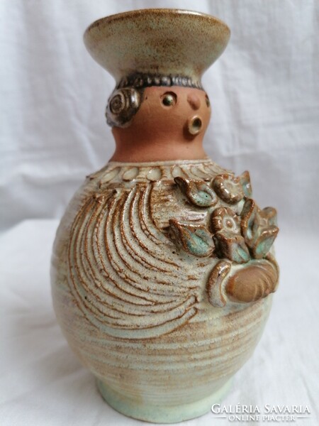 Kiss rose ilona ceramic vase