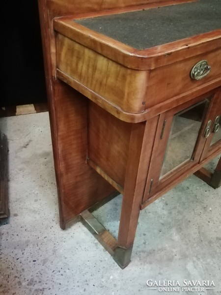 Antique mirror cabinet, dressing table, dressing table