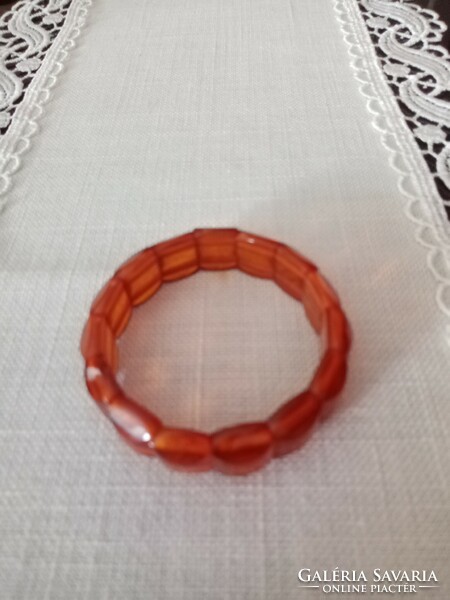 Old beautiful flawless - amber / mineral - bracelet - for Mother's Day !!