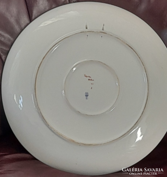 Zsolnay large wall plate