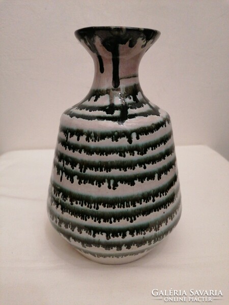 Lehoczkyné applied art ceramic vase