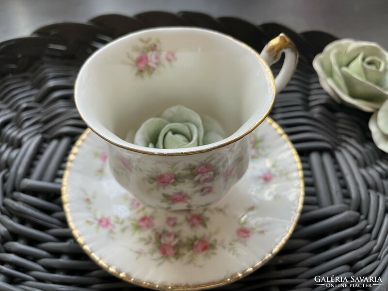Angol rózsás teás csésze- Paragon ‘Victoriana Rose’