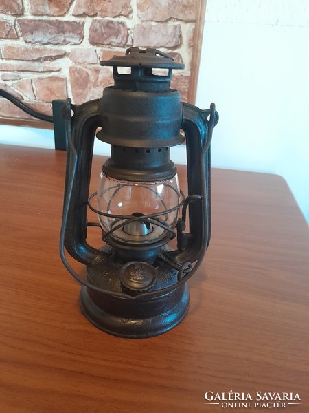 Feuerhand 175 Superbaby -  II. világháborús német viharlámpa, petróleumlámpa