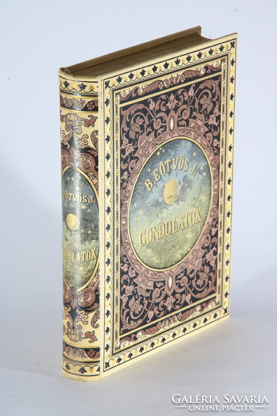 József Báró eötvös - thoughts - 1894 - in a beautiful richly gilded binding!!