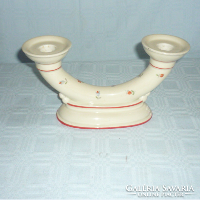 Drasche porcelain candle holder. / Rare/.