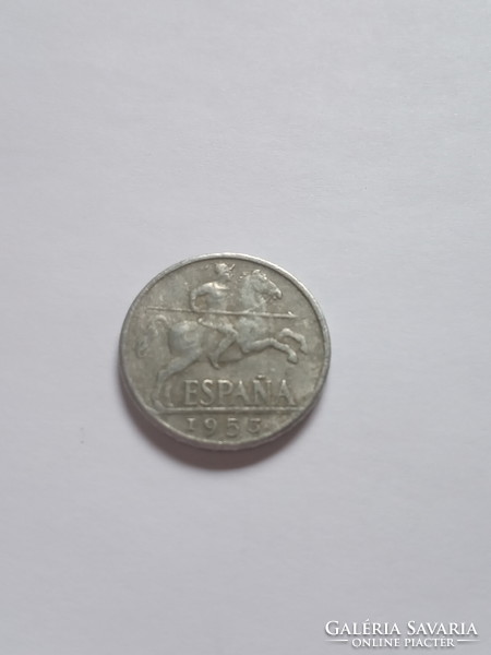 10 Cent Spanyolország  1953 !