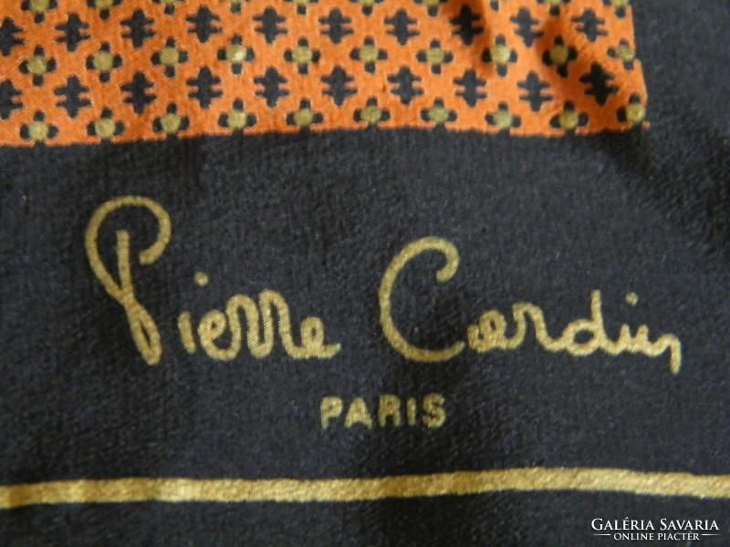 Vintage pierre cardin silk scarf, scarf