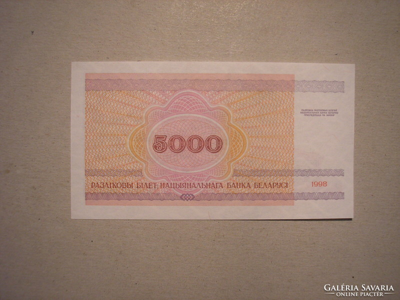 Fehéroroszország-5000 Rubel 1998 UNC