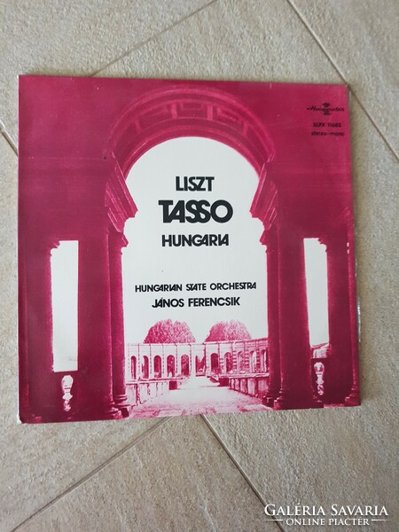 Liszt TASSO Ferencsik János LP Bakelit vinyl hanglemez