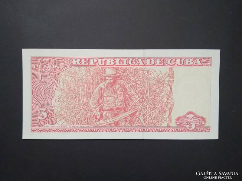Kuba 3 Pesos 2004 Unc