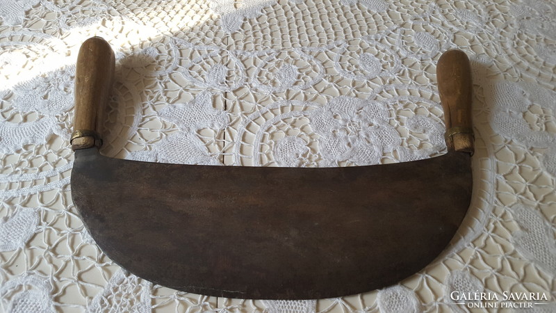 Antique marked herb chopper, hibiscus knife