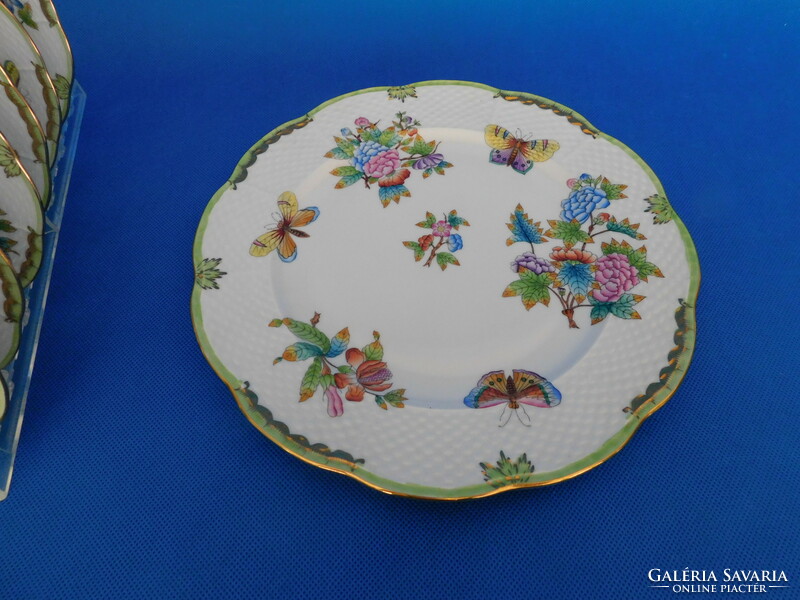 Herend Victoria pattern 6s cookie set