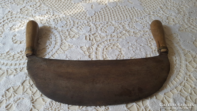Antique marked herb chopper, hibiscus knife