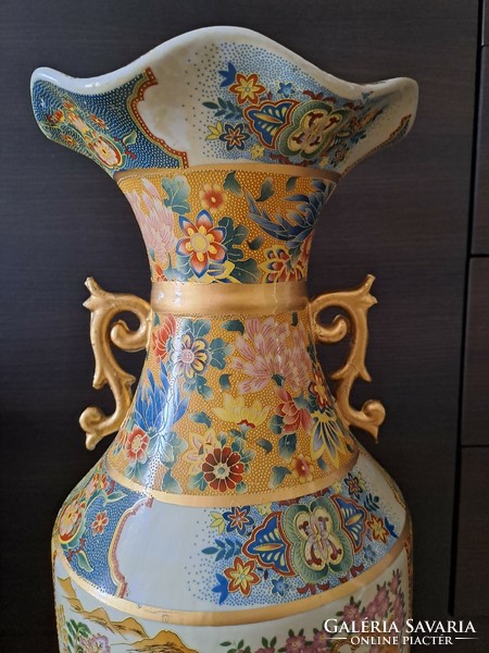 59 cm flawless, huge Chinese porcelain vase, floor vase.