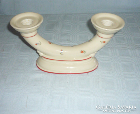 Drasche porcelain candle holder. / Rare/.