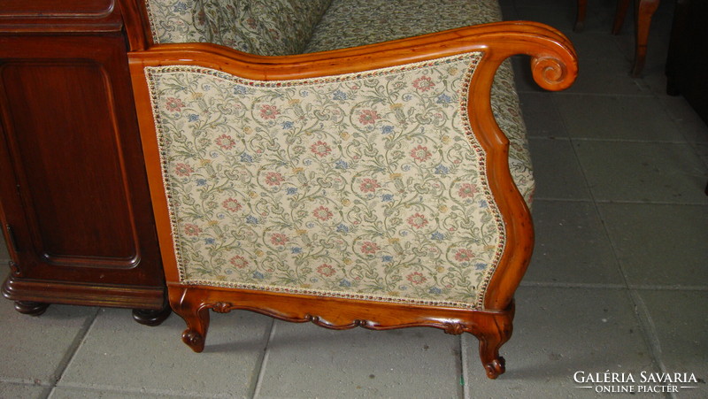 Viennese baroque large sofa for four people.