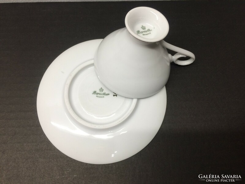 Vintage porcelain cup+bottom-Bavaria-Bareuther