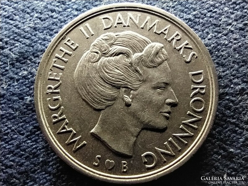 Denmark II. Margit copper-nickel 1 crown 1977 s b (id26861)