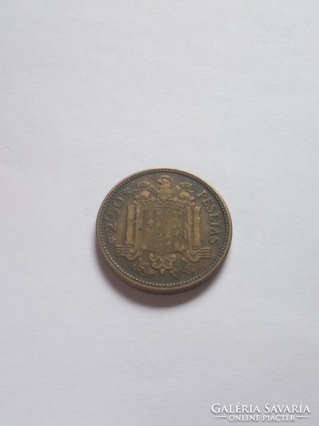 Nice 2.50 pesetas 1953! Spain! Rarer !!