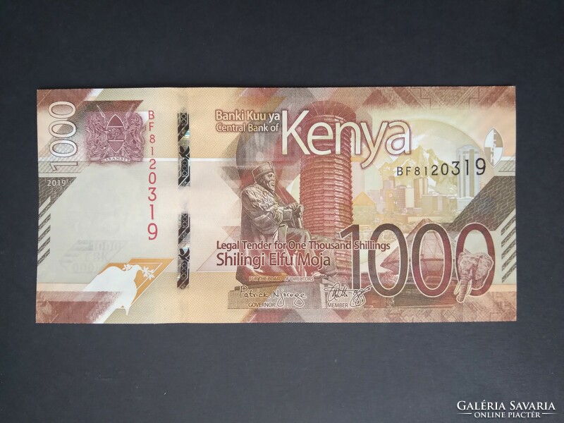 Kenya 1000 schillings 2019 oz