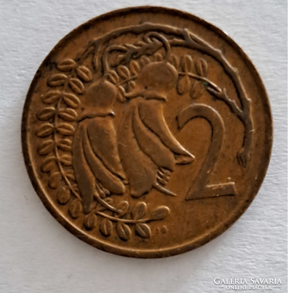 1967. Új-Zéland 2 Cent (710)