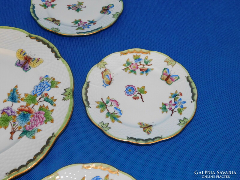 Herend Victoria pattern 6s cookie set