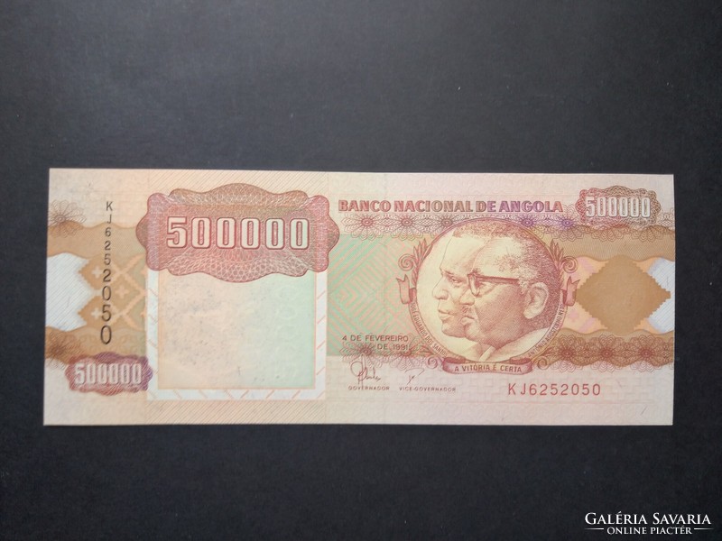 Angola 500000 kwanzas 1991 unc-