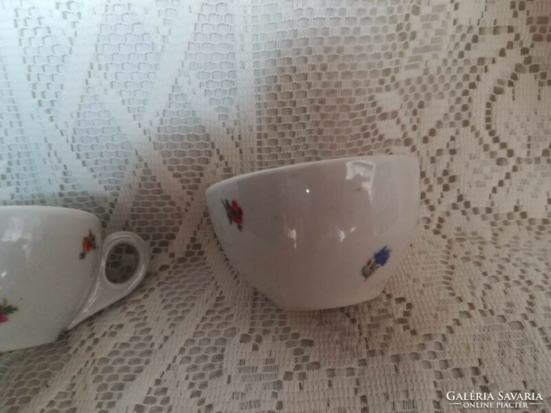 Zsolnay porcelán régi kávés csésze