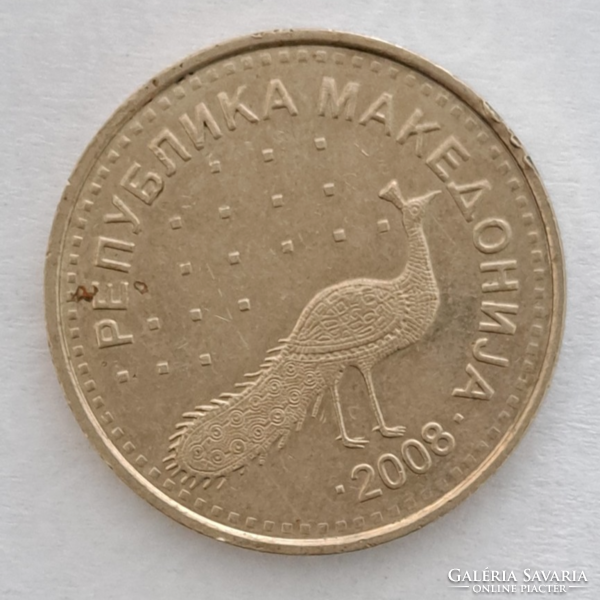 Észak-Macedónia 10 dénár 2008 (710)