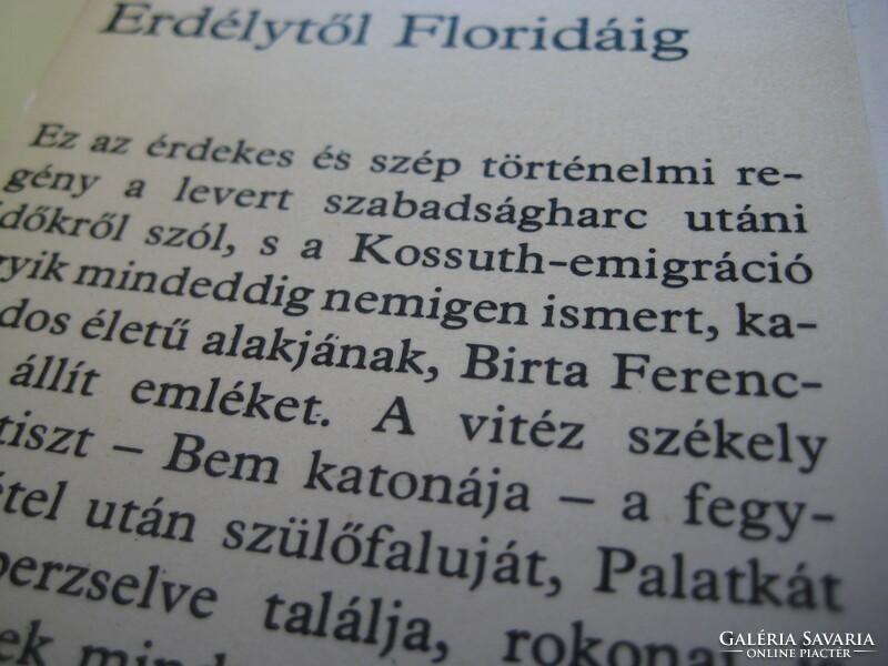 Erdélytől Floridáig   írta  Szabó Miklós  1982.