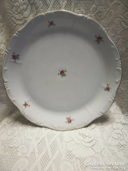 Zsolnay porcelain round serving plate