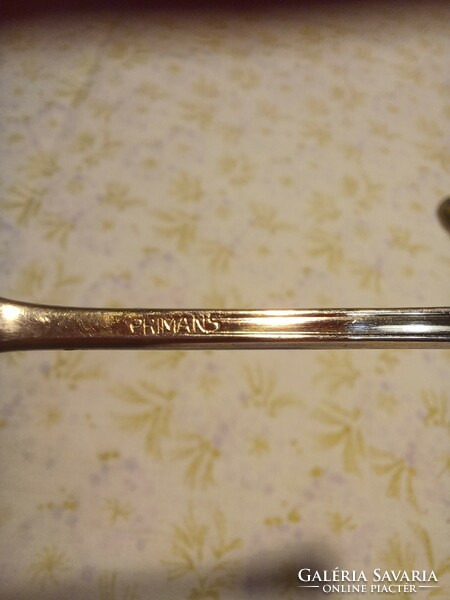 6 silver-plated Swedish mocha spoons -primans.