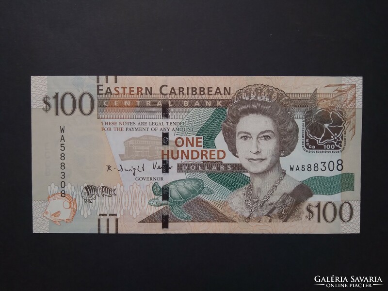 Eastern Caribbean States 100 dollars 2015 unc