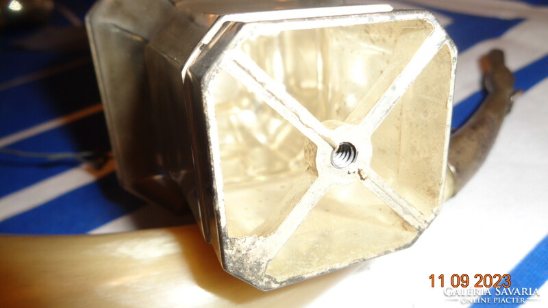 Porcukor szóró , balluster forma , angol , belül ezüstözött  , 19 cm