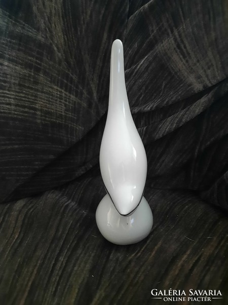 Drasche/Kőbánya porcelán Madár figura