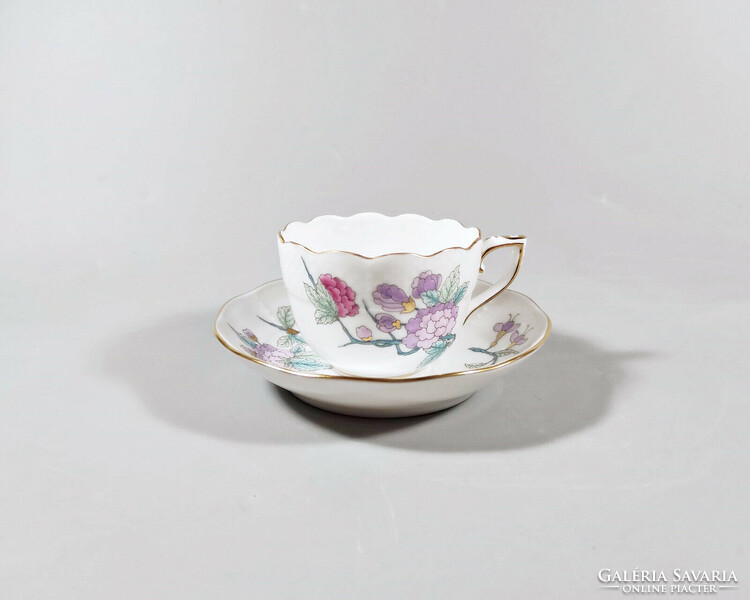 Herend, royal garden coffee cup and saucer, hand-painted porcelain, perfect! (K007)