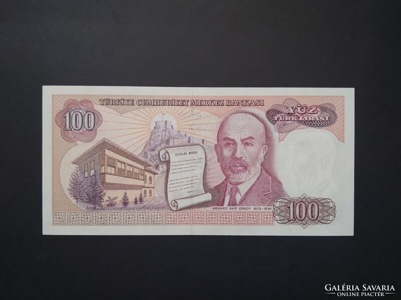 Törökország 100 Lira 1983 P-194a.2 UNC